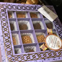 Unfolded Belgian Chocolate Box